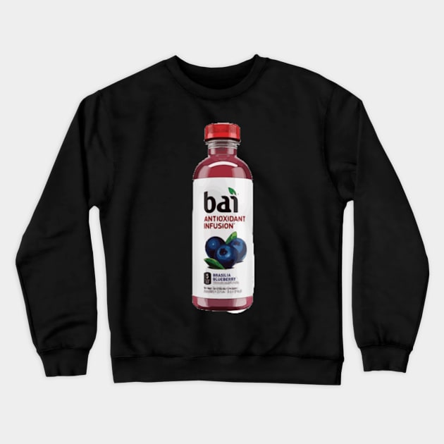 Blueberry Bai Drink Crewneck Sweatshirt by Biscuit25